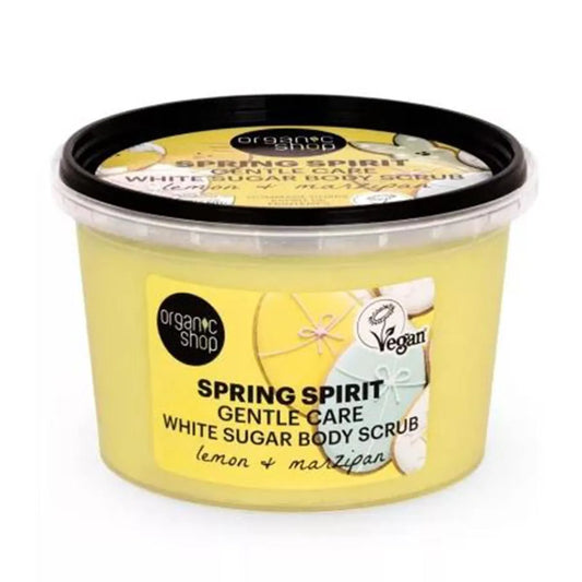 ORGANIC SHOP ORGANIC SHOP Sprint Spirit Körperpeeling Weißer Zucker Zitrone Marzipan 500 ml Kosmetik