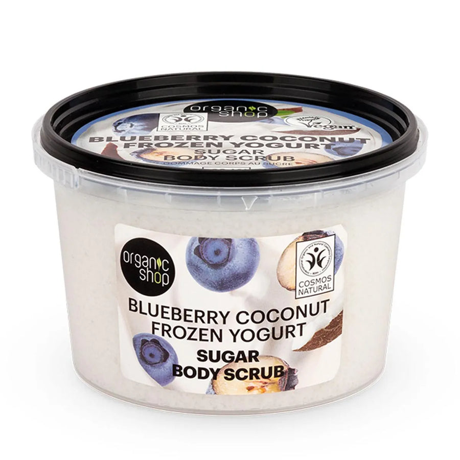 ORGANIC SHOP ORGANIC SHOP Blueberry Coconut Frozen Yogurt Zucker Körperpeeling 250 ml Kosmetik