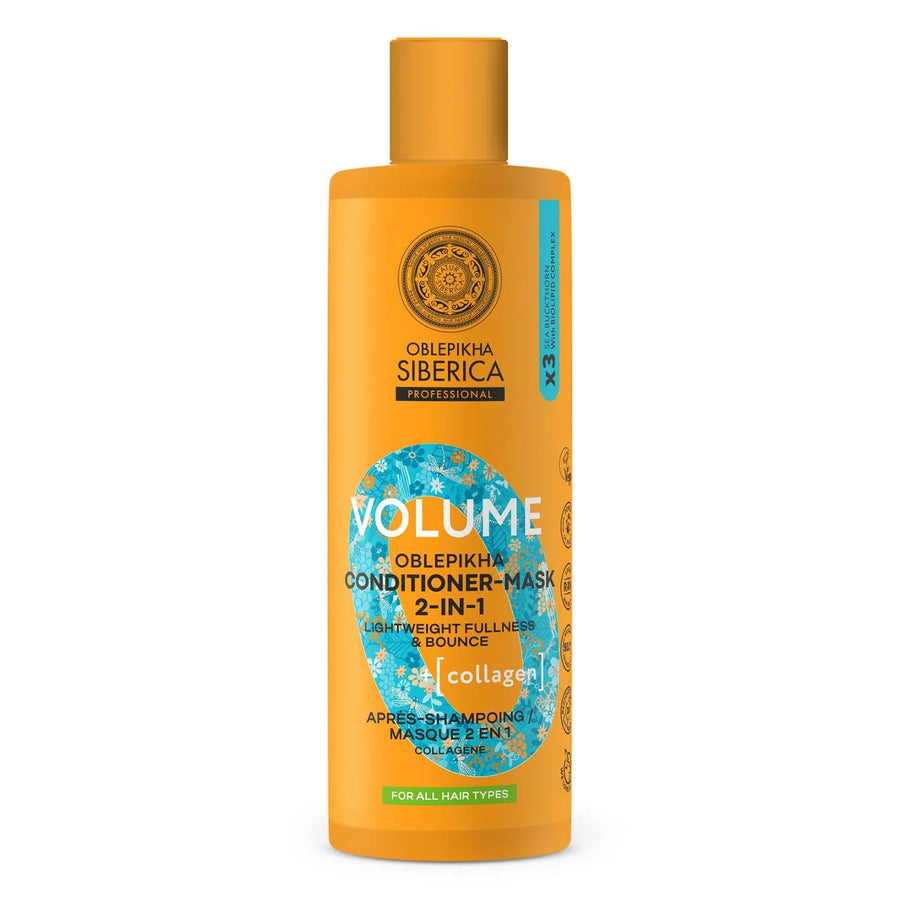 NATURA SIBERICA NATURA SIBERICA Oblepikha Volume Collagen 2in1 Mascarilla Acondicionador 400 ml Kosmetik