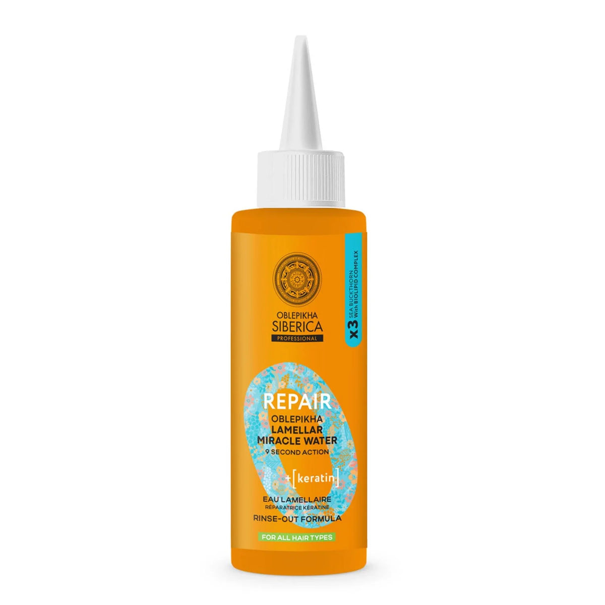 Natura Siberica Oblepikha Repair Keratin Lamellar Miracle Water 200 ml