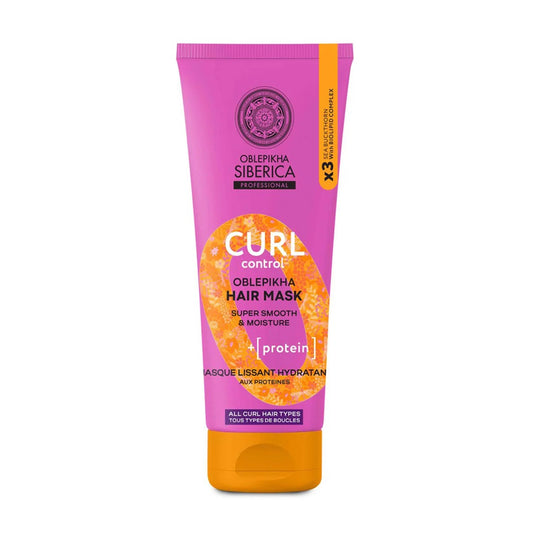 NATURA SIBERICA NATURA SIBERICA Oblepikha Curl Protein Haarmaske 200 ml Kosmetik
