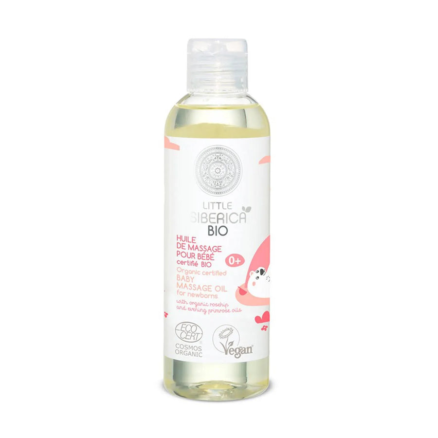 NATURA SIBERICA Little Bio Baby Massageöl 200 ml Pflegeöl für Babys