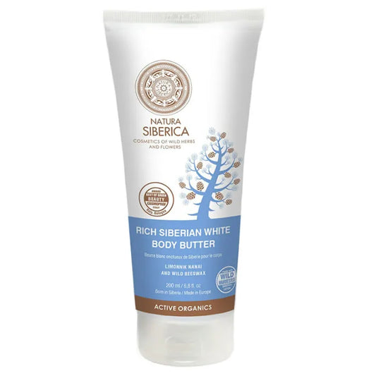 NATURA SIBERICA Rich Siberian White Body Butter 200 ml Körperpflege