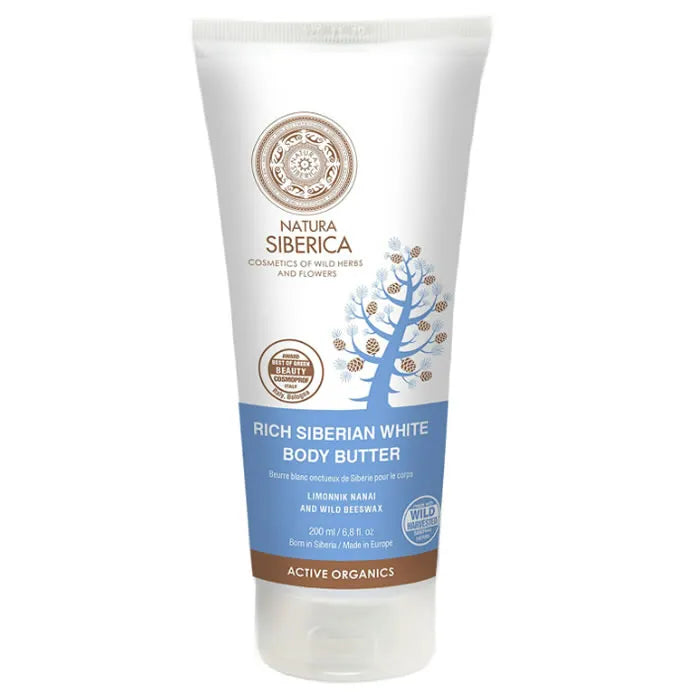 NATURA SIBERICA Rich Siberian White Body Butter 200 ml Körperpflege