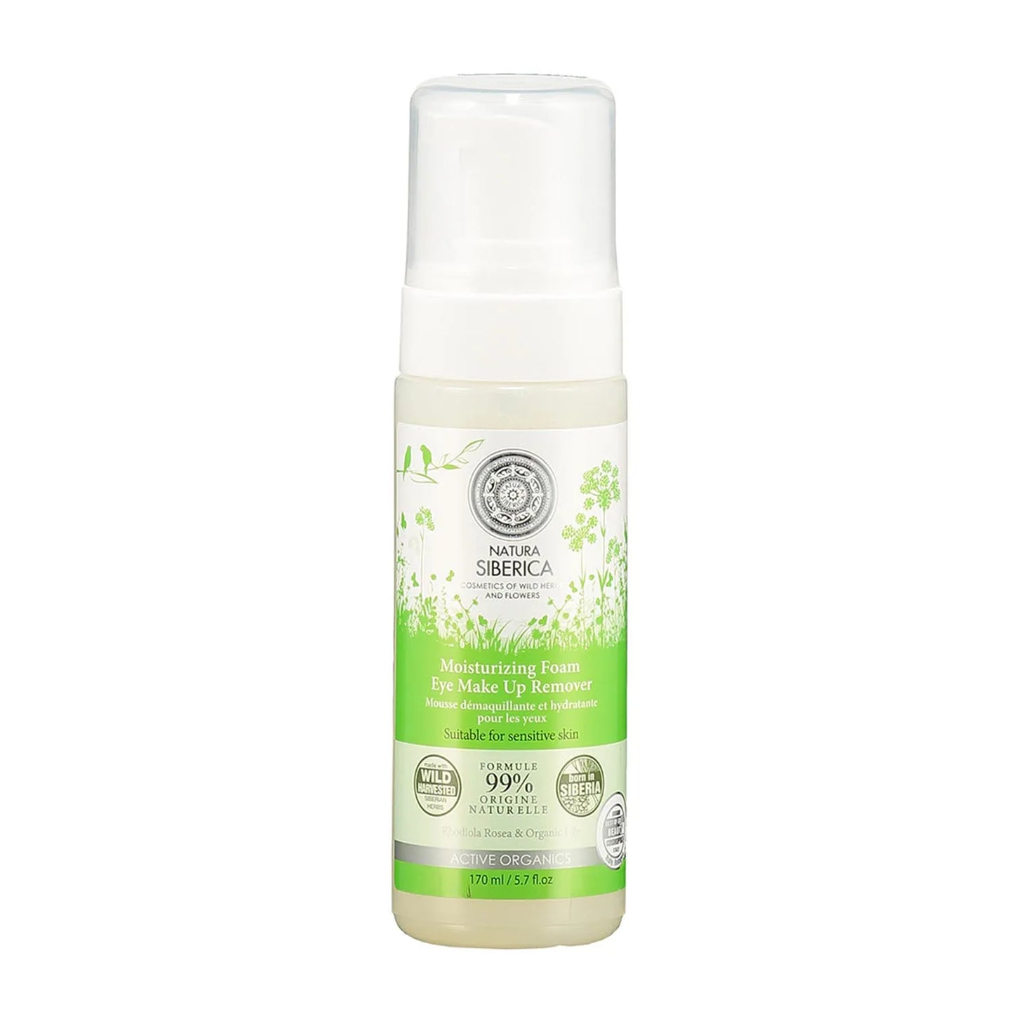 NATURA SIBERICA NATURA SIBERICA Moisturizing Espuma Desmaquillante Piel Sensible 170 ml Reinigungsschaum Kosmetik