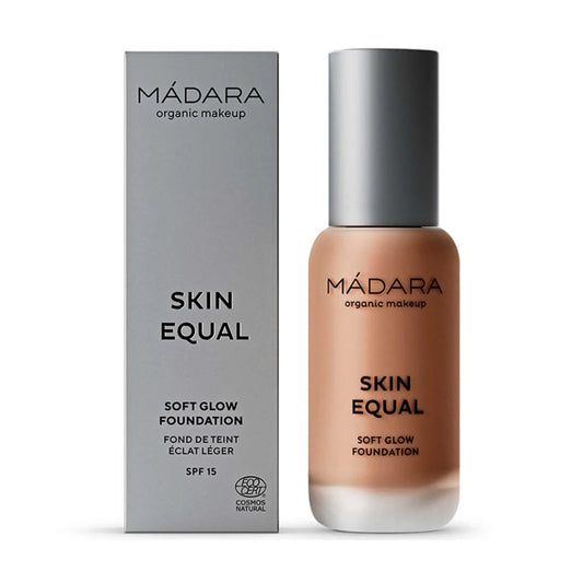 MÁDARA MÁDARA Skin Equal Base Soft Glow SPF 15 80 Fudge 30 ml Make-up Base Kosmetik