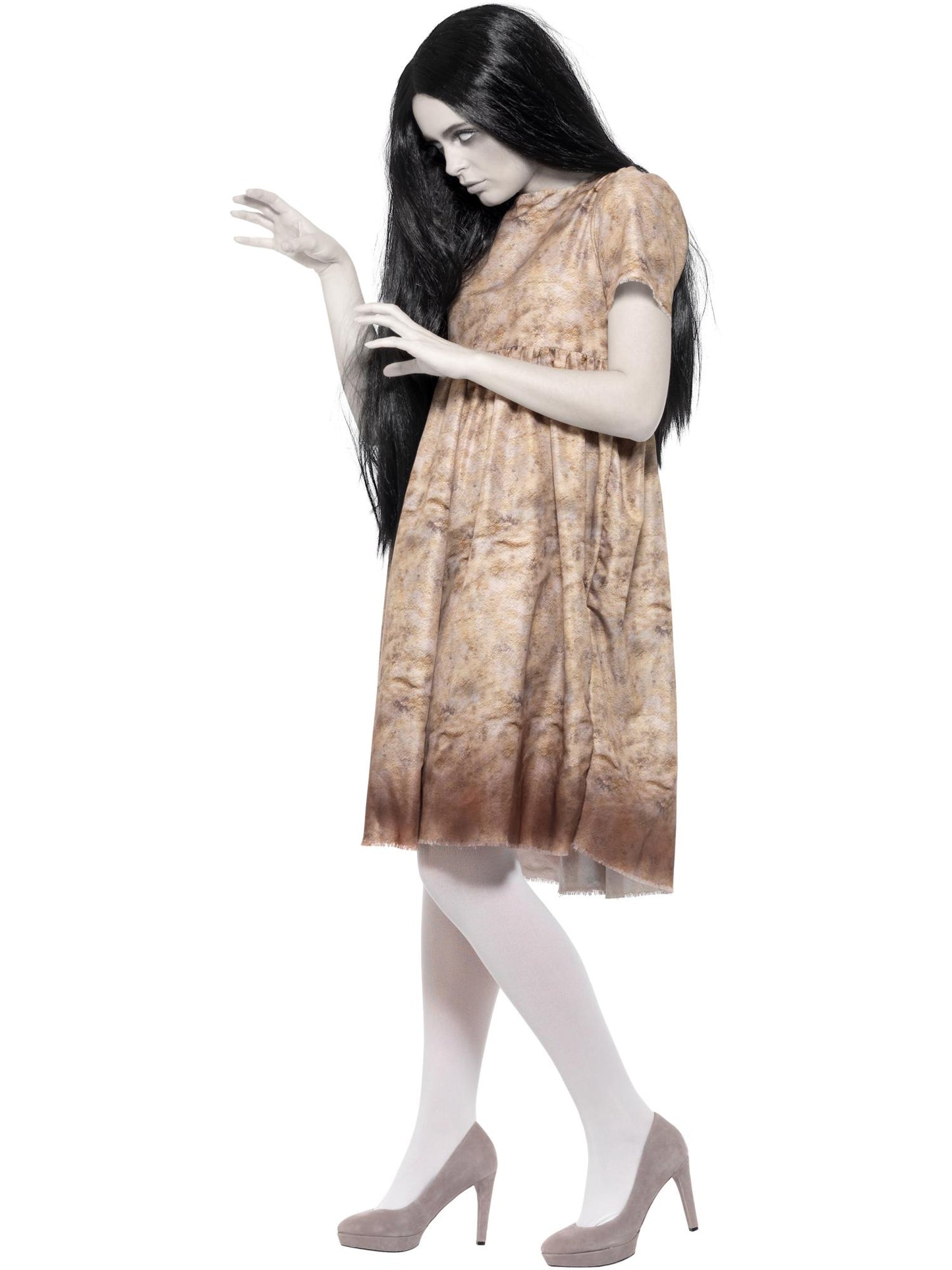 Smiffys GHOSTMUM Evil Spirit Costume, Grey CS für Damen