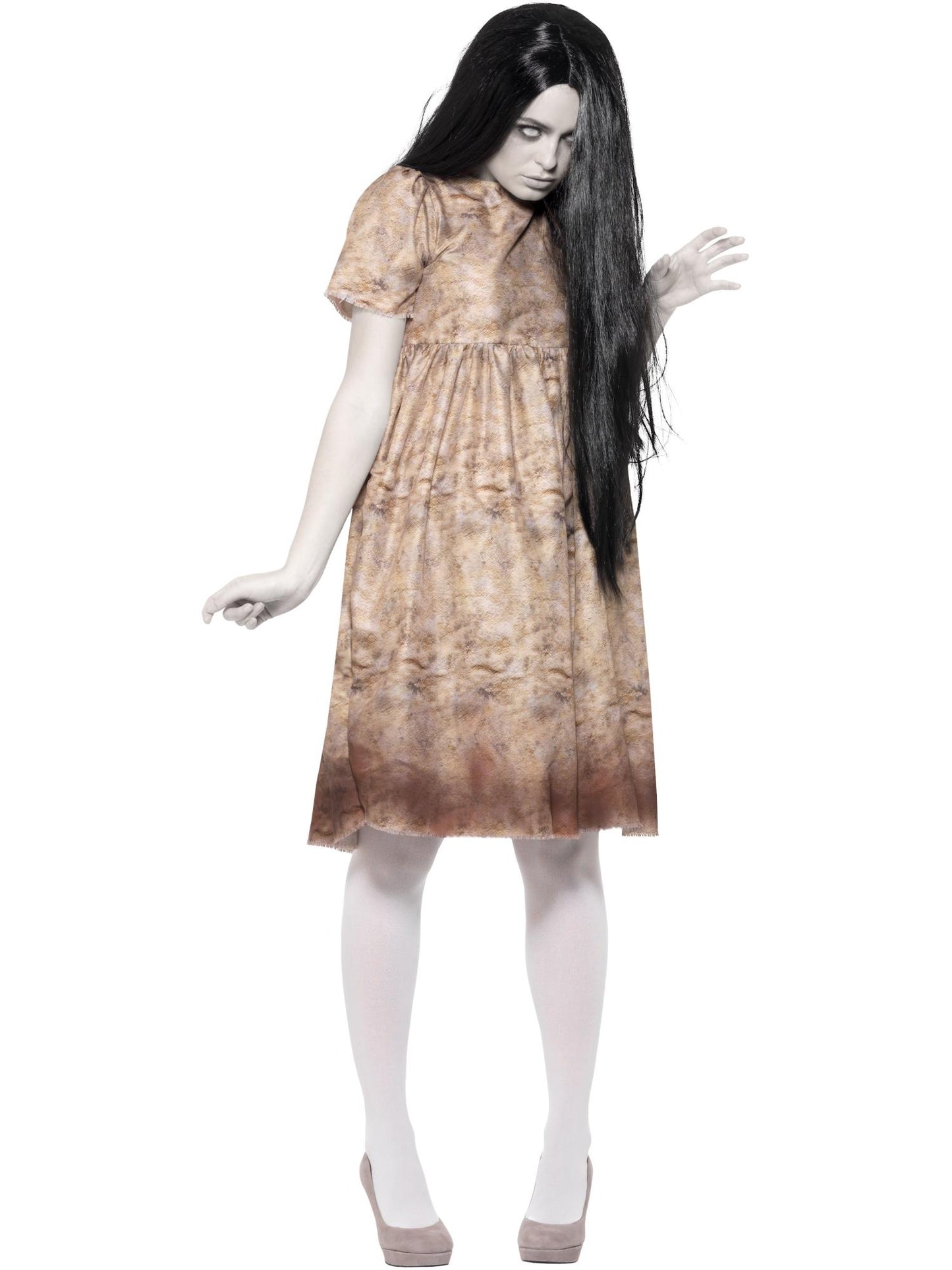 Smiffys GHOSTMUM Evil Spirit Costume, Grey CS für Damen