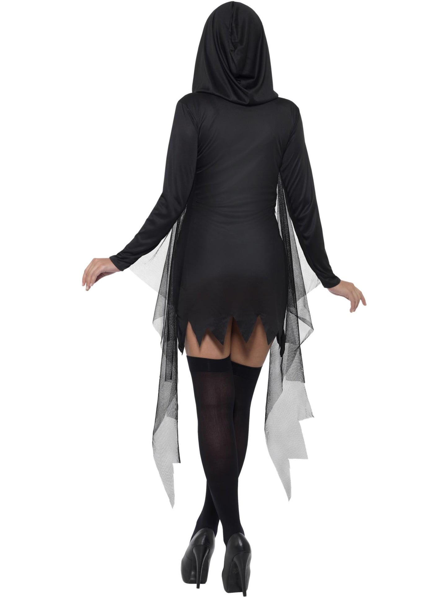 Smiffys GREAPGDIG Fever Sexy Reaper Costume, Black CS für Damen