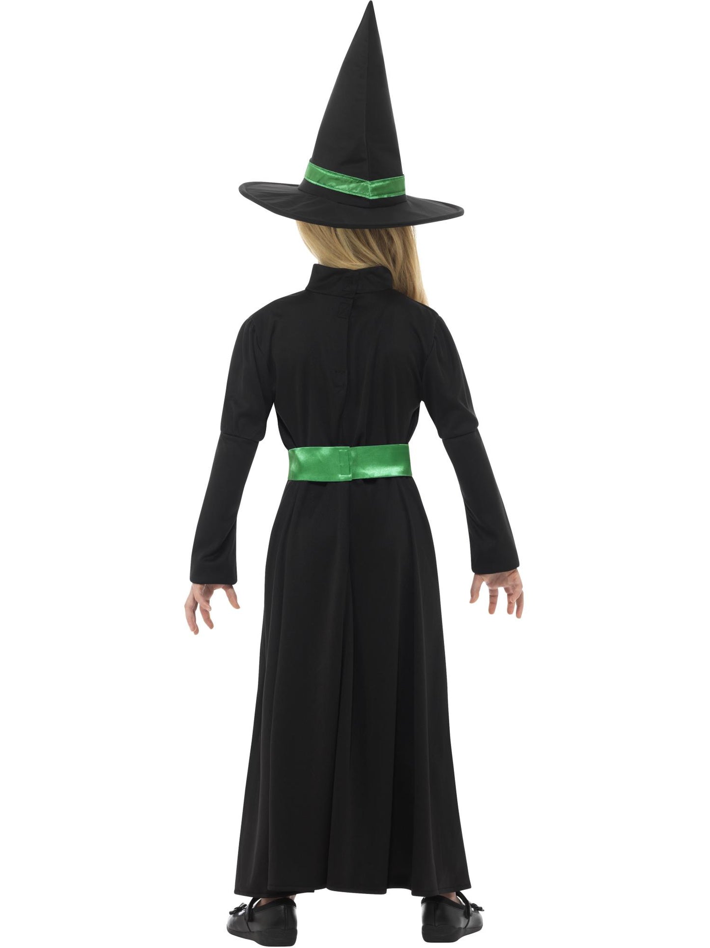 Smiffys Wicked Witch Costume, Black CS für Mädchen