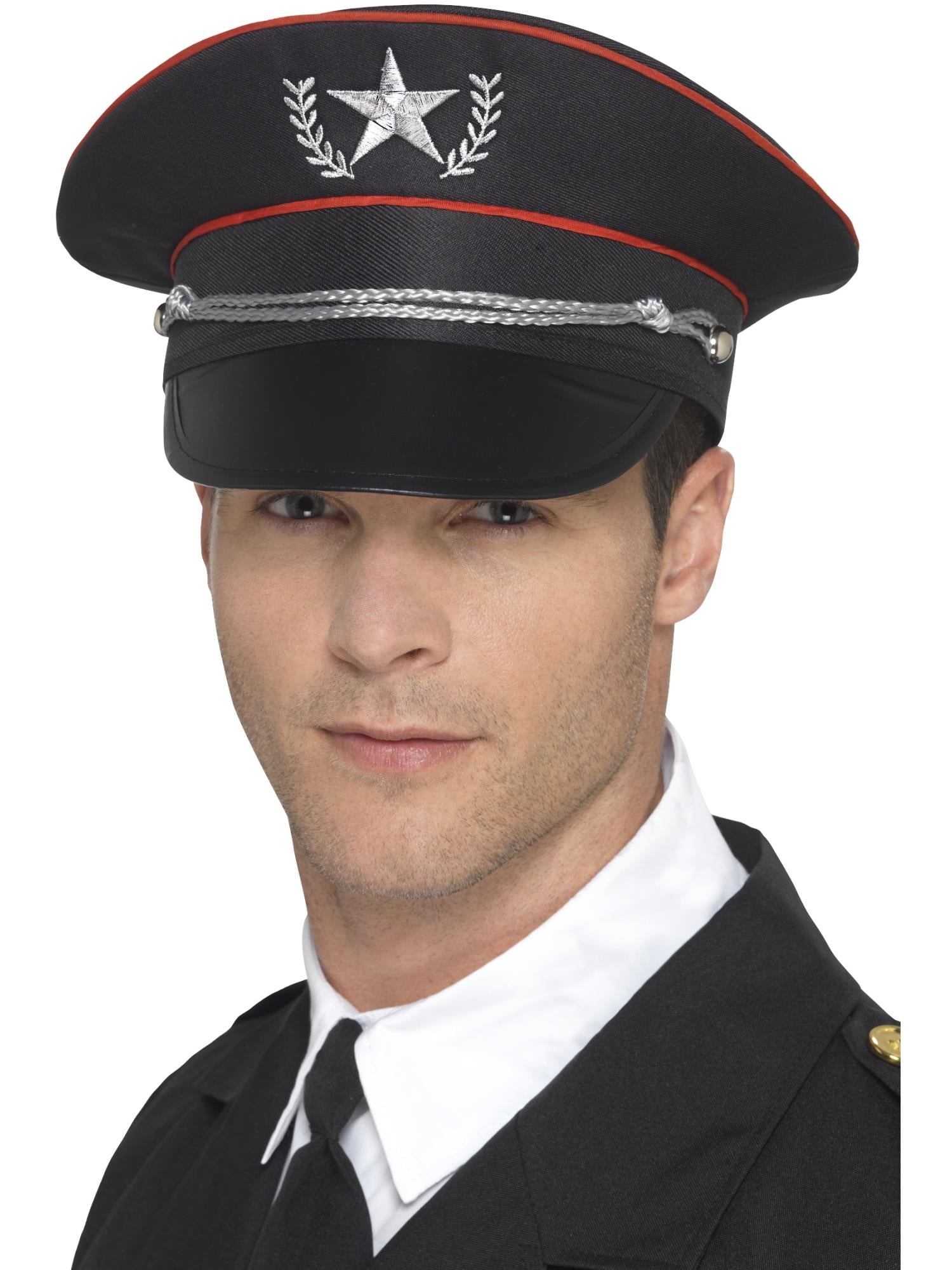 Smiffys Deluxe Military Hat in Schwarz für Herren