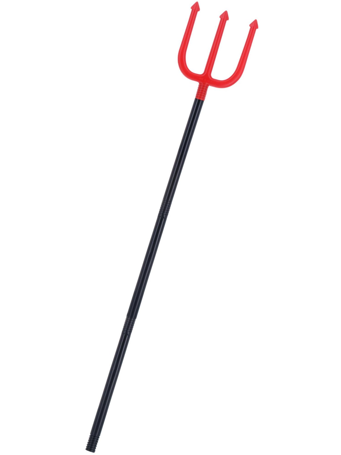 Smiffys Devil-Dreizack rot schwarz 110 cm Kostüm-Accessoire