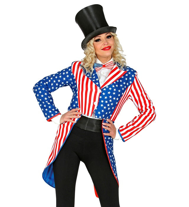 U.S.A. Frack Nationalitäten-Kostüm für Fasnacht und Mottoparty
