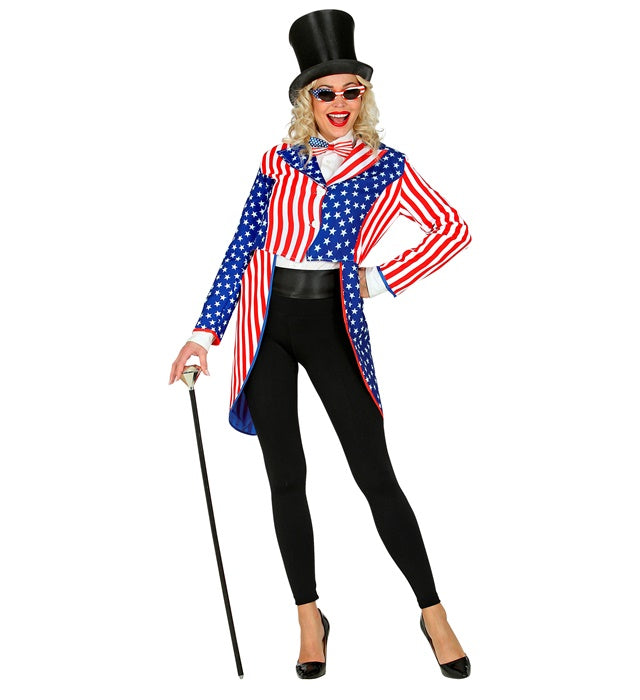U.S.A. Frack Nationalitäten-Kostüm für Fasnacht und Mottoparty