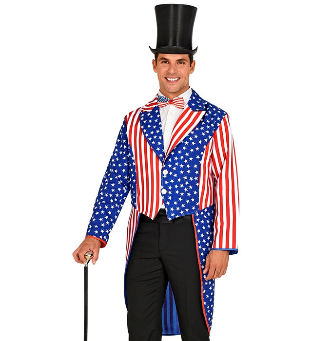 U.S.A. Frack mit amerikanischen Farben für Fasnacht und Mottoparty