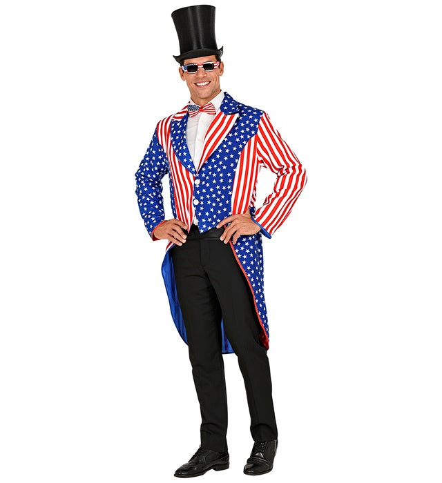 U.S.A. Frack mit amerikanischen Farben für Fasnacht und Mottoparty