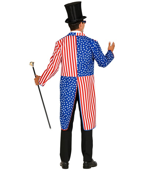 U.S.A. Frack mit amerikanischen Farben für Fasnacht und Mottoparty