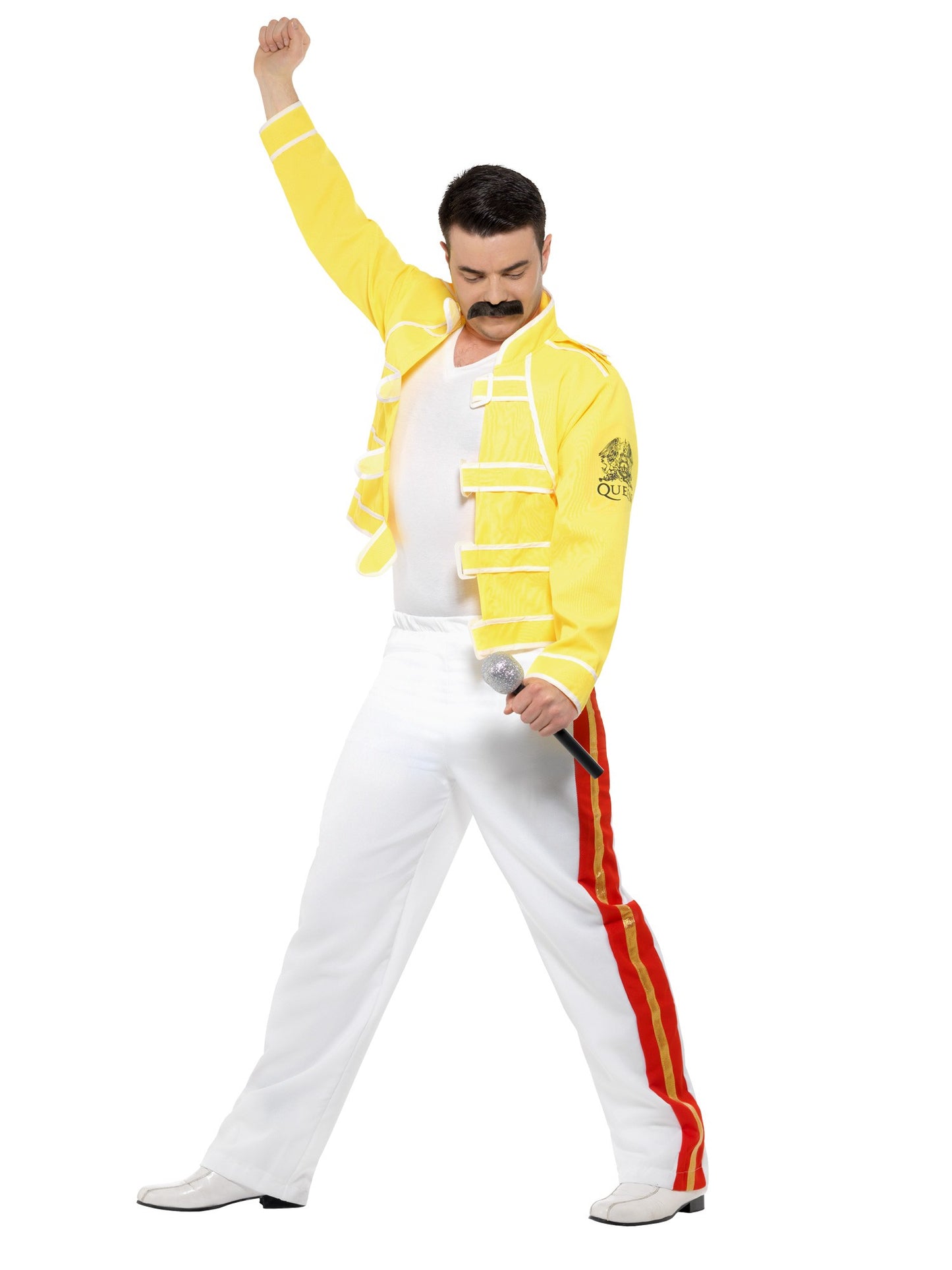 Smiffys Queen Freddie Mercury Kostüm gelb für Herren – Produktansicht