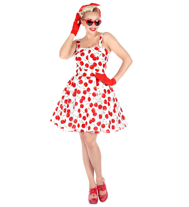 50er Jahre Petticoat Kleid im Vintage Stil für Fasnacht und Mottoparty