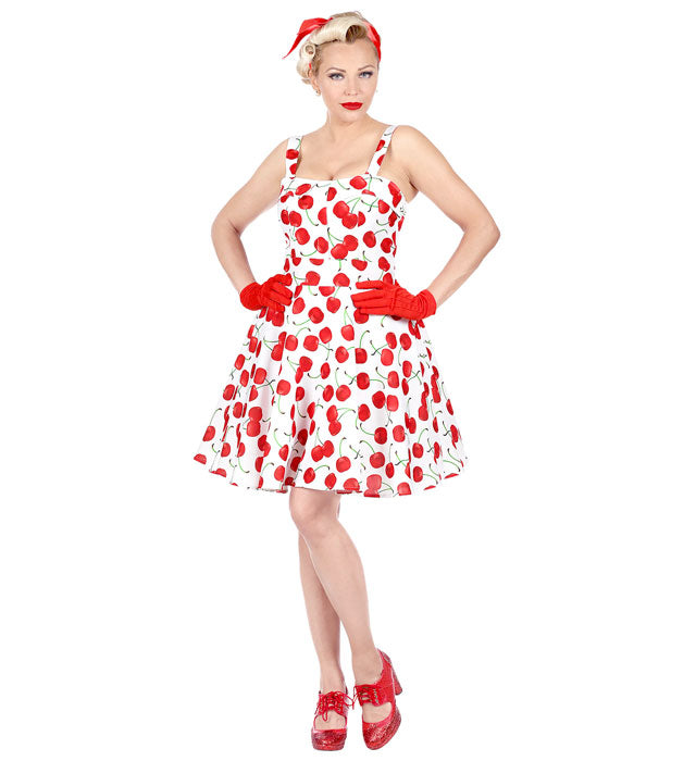 50er Jahre Petticoat Kleid im Vintage Stil für Fasnacht und Mottoparty
