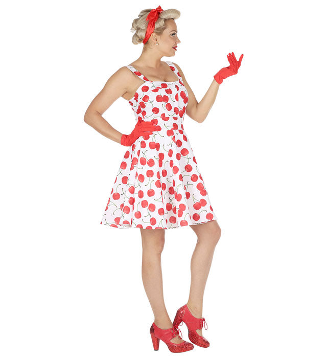 50er Jahre Petticoat Kleid im Vintage Stil für Fasnacht und Mottoparty