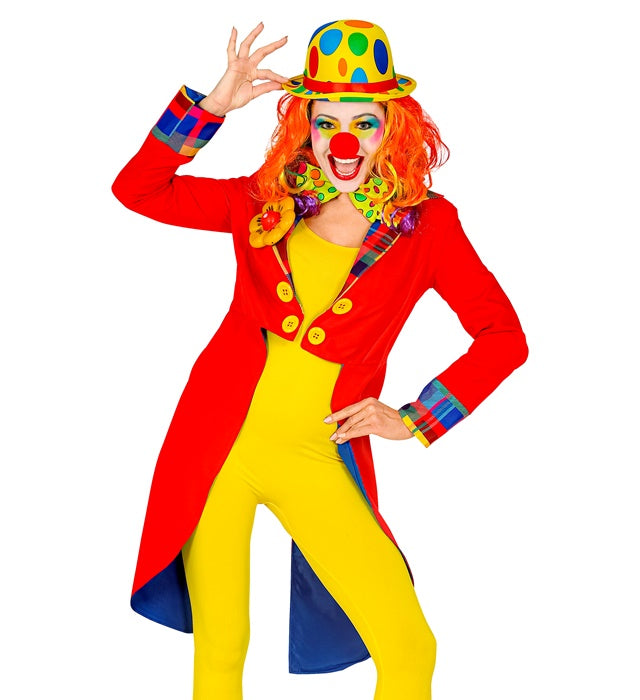 Clown-Frack in klassischem Stil für Fasnacht und Karneval