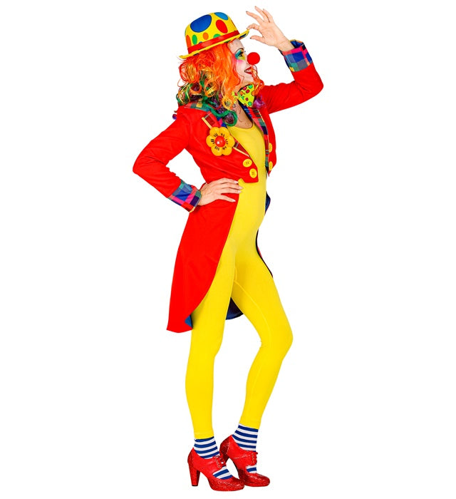 Clown-Frack in klassischem Stil für Fasnacht und Karneval
