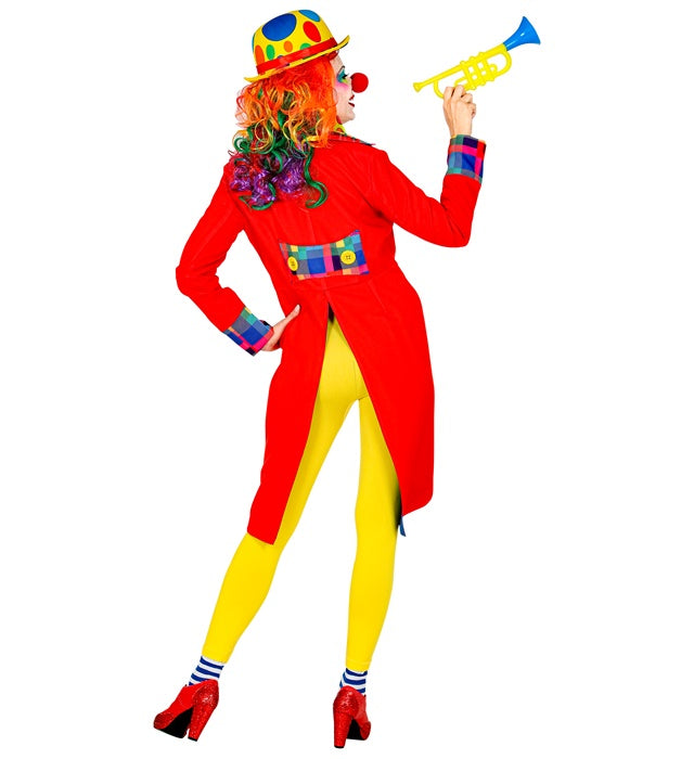 Clown-Frack in klassischem Stil für Fasnacht und Karneval