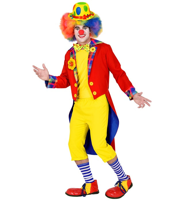 Clown-Frack Kostüm für Fasnacht und Karneval in elegantem Design