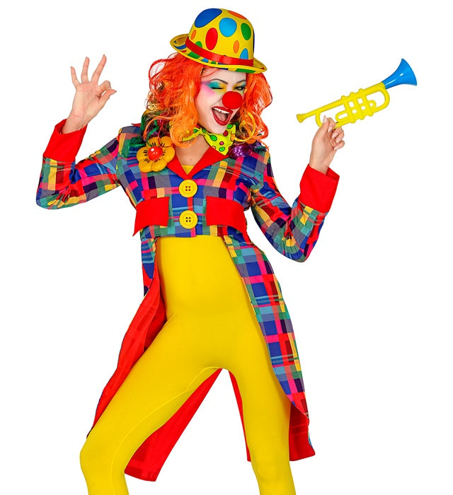 Clown-Frack in klassischem Design für Fasnacht und Karneval