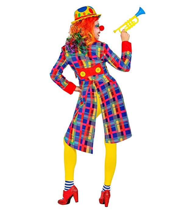 Clown-Frack in klassischem Design für Fasnacht und Karneval