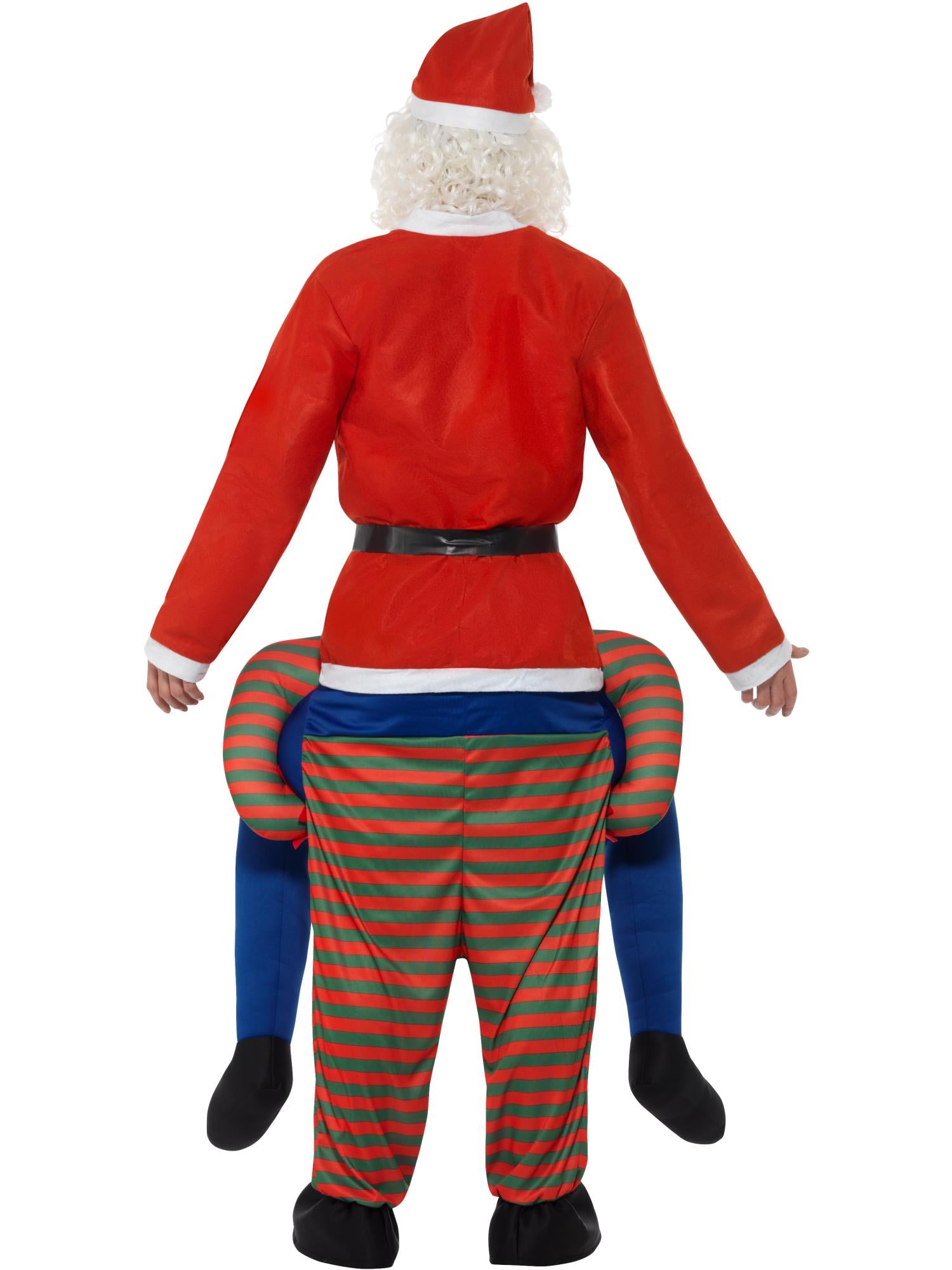 Smiffys Piggyback Elf Kostüm grün für Erwachsene – Detailansicht