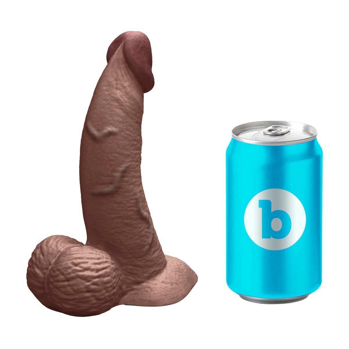 Natürliches Dildo B-Vibe Silikon Ø 4,2 cm (13,2 cm)