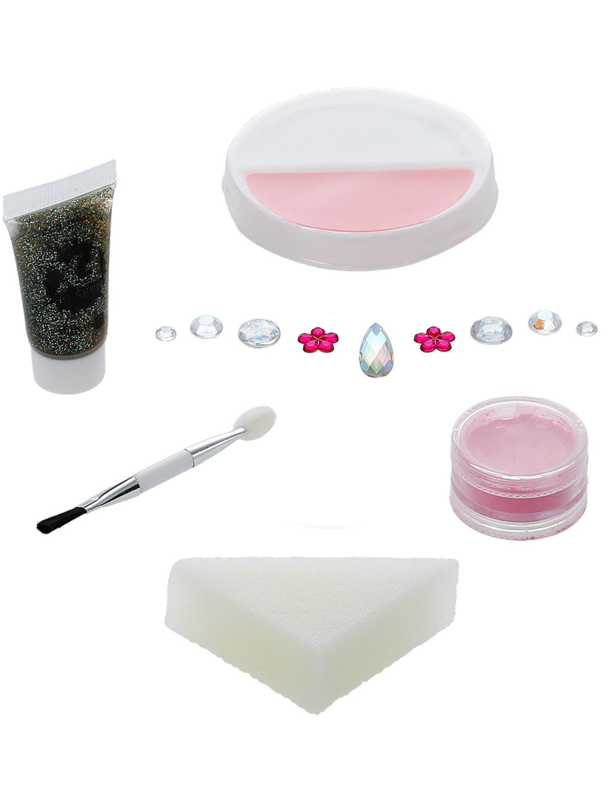 Smiffys Make-Up FX, Unicorn Kit, Aqua, Multi-Colou CD für Damen