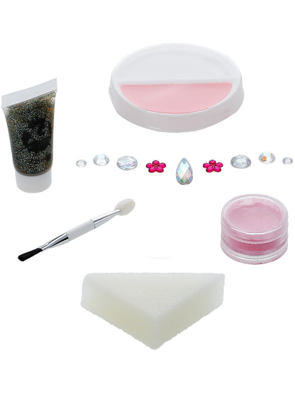 Smiffys Make-Up FX, Unicorn Kit, Aqua, Multi-Colou CD für Damen