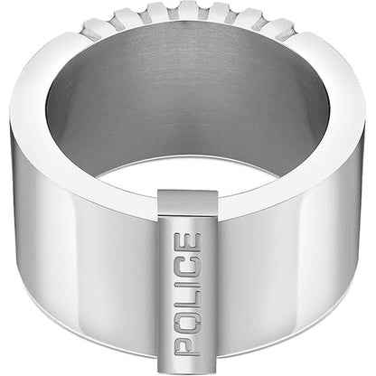 Police Herrenring PEAGF2211512 aus Edelstahl, Grösse 24 – Produktansicht