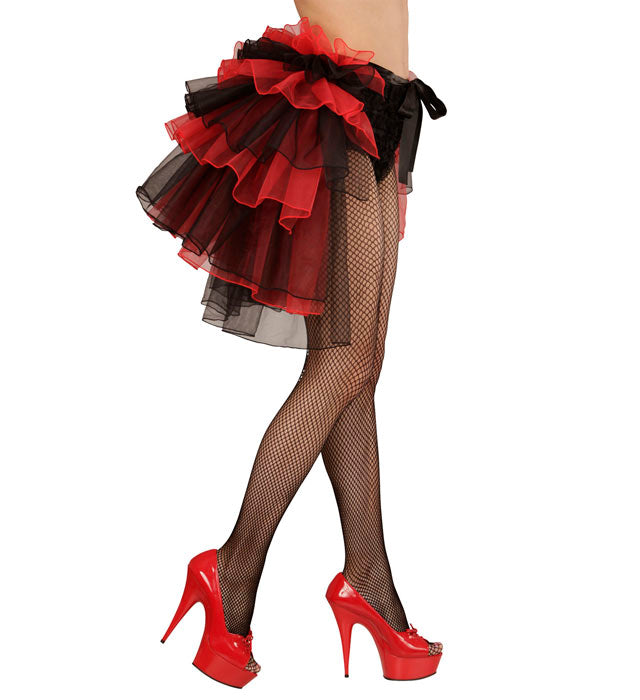 BURLESQUE & GOTH ROCK ZUM UMBINDEN AUS ORGANZA STOFF Diverse Farben