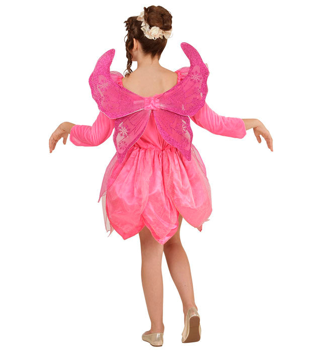 Wonderland Fairy Kostüm mit Kleid und Flügeln für Fasnacht