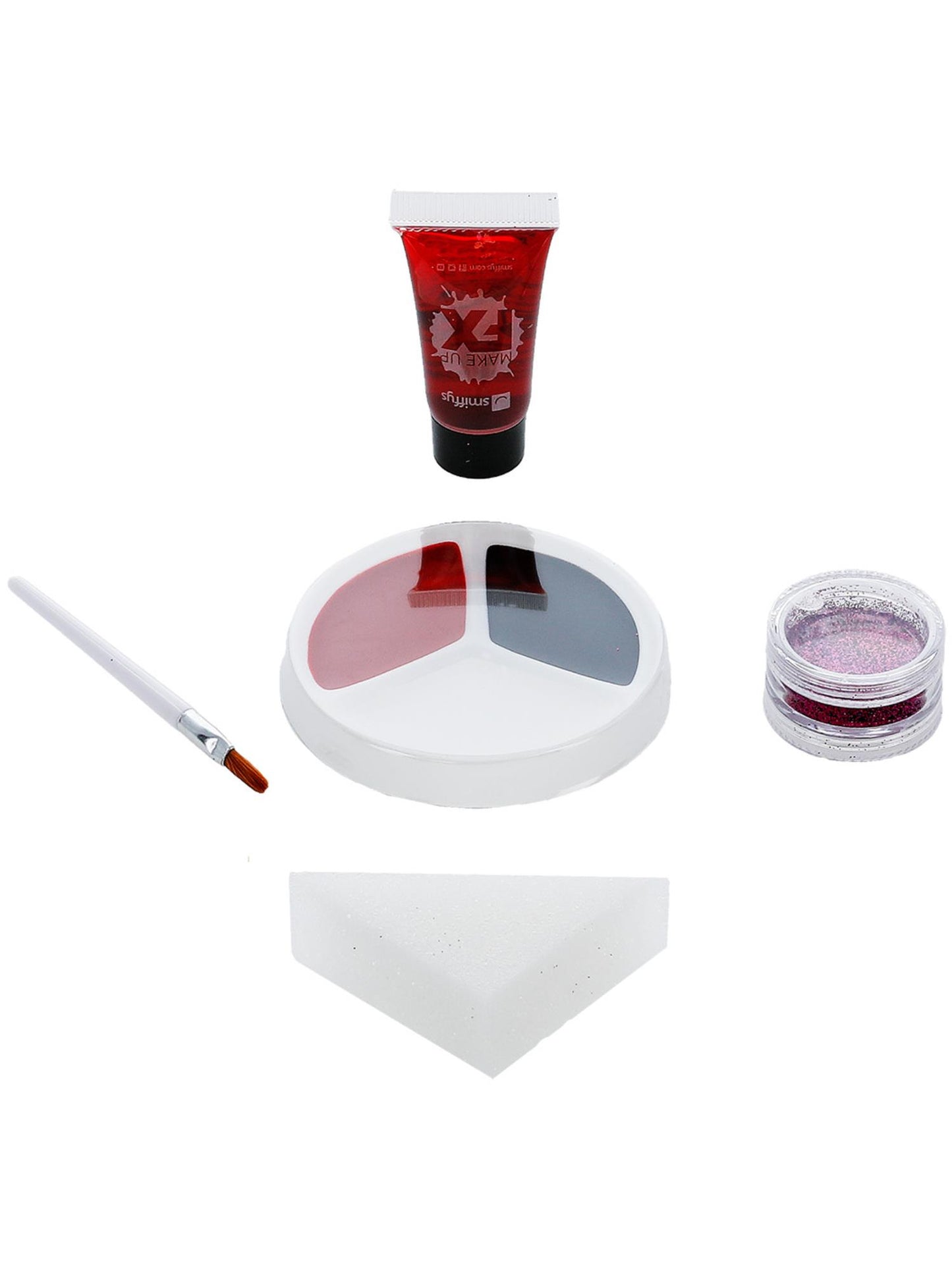 Smiffys Make-Up FX, Blood Drip Bride Kit, Aqua, Mu CD für Damen