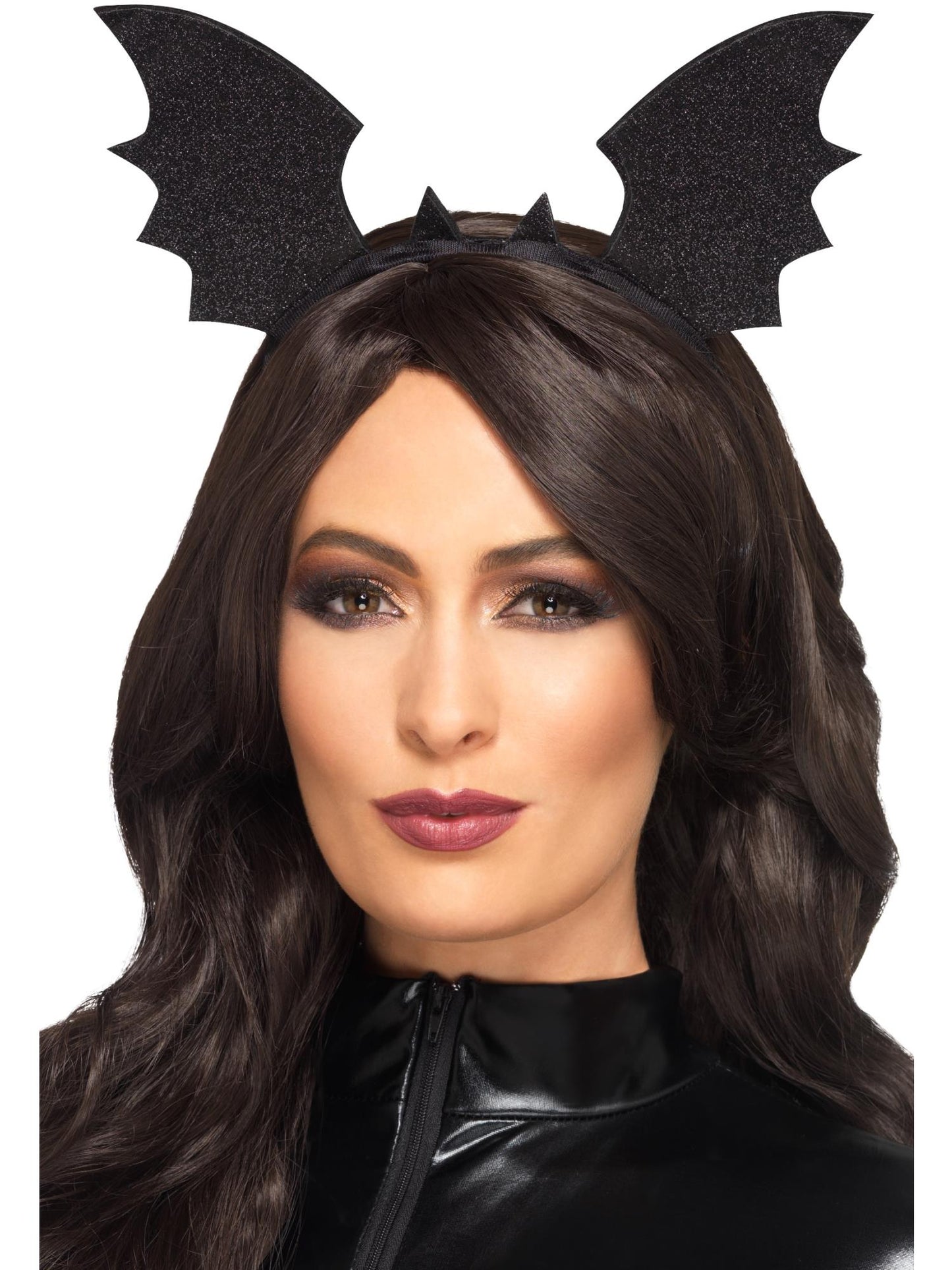 Smiffys Bat Wings Headband, Black HA für Damen
