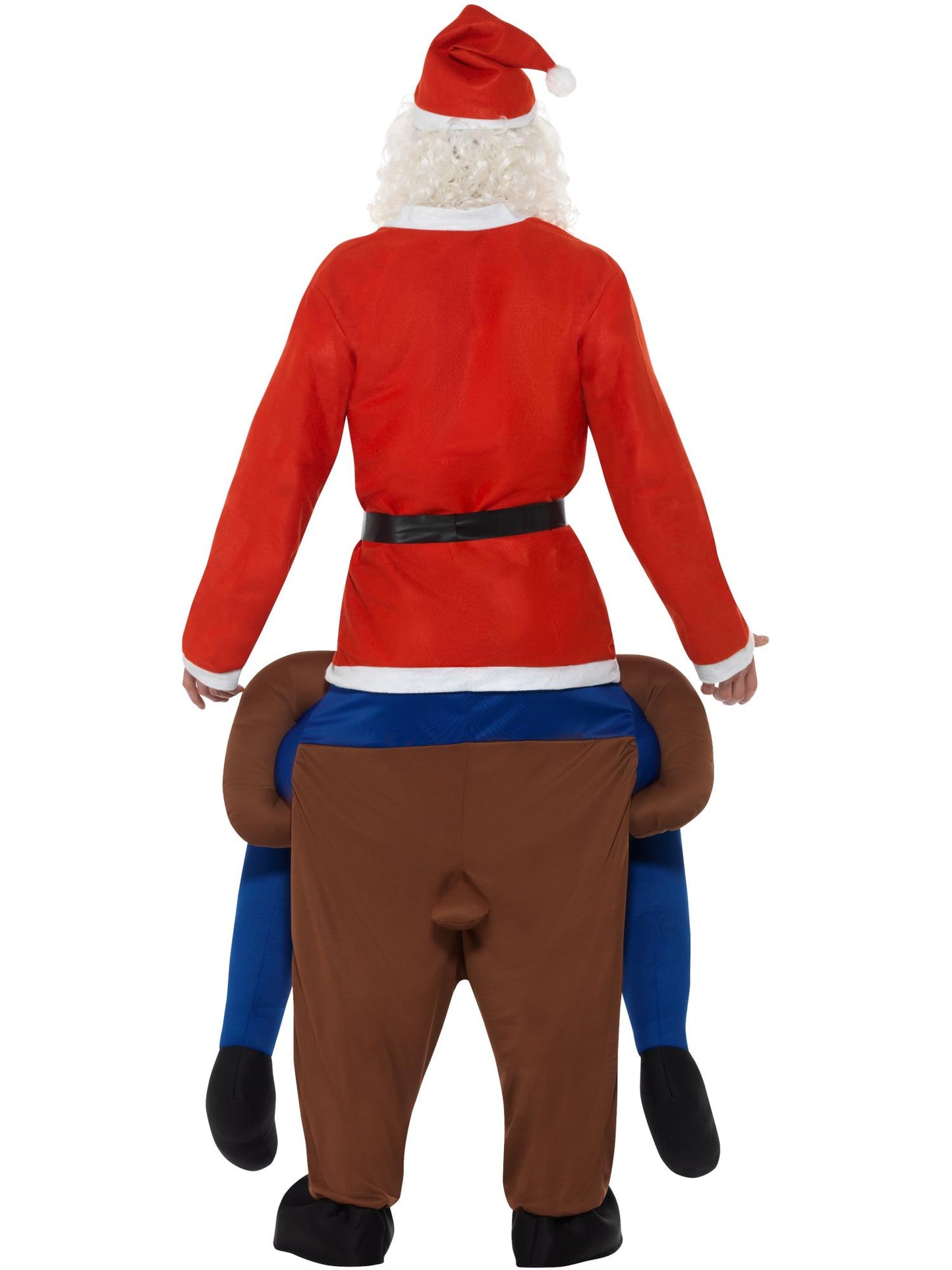Smiffys XMASCHAR Piggyback Reindeer Rudolf Costume, Brown CS für Unisex
