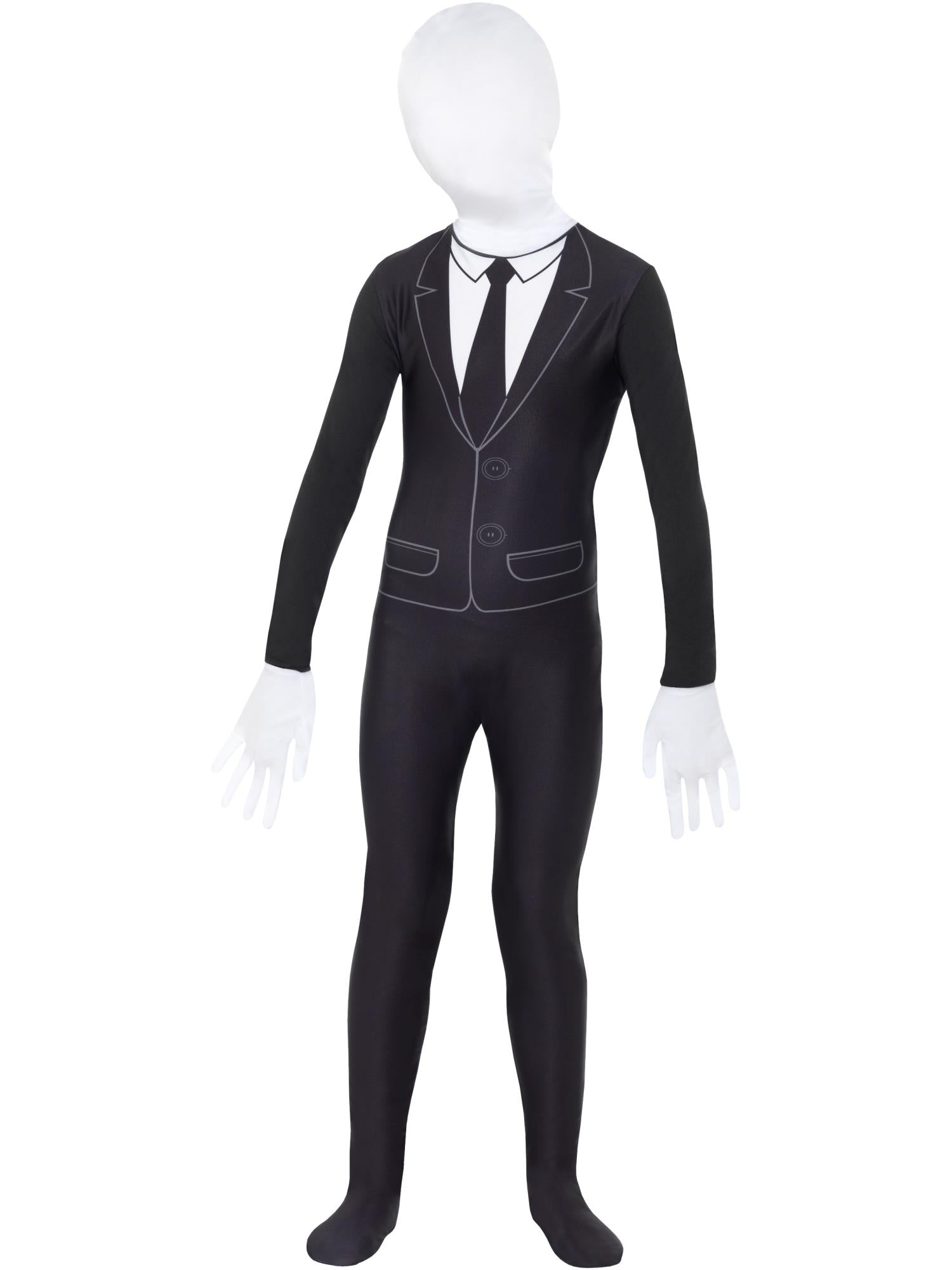 Smiffys Supernatural Black & White Kinderkostüm mit Bodysuit – Produktansicht