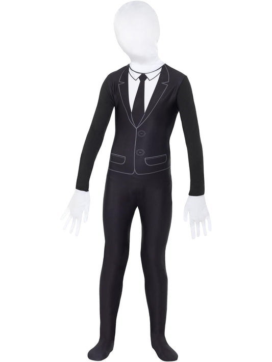 Smiffys Supernatural Black & White Kinderkostüm mit Bodysuit – Produktansicht