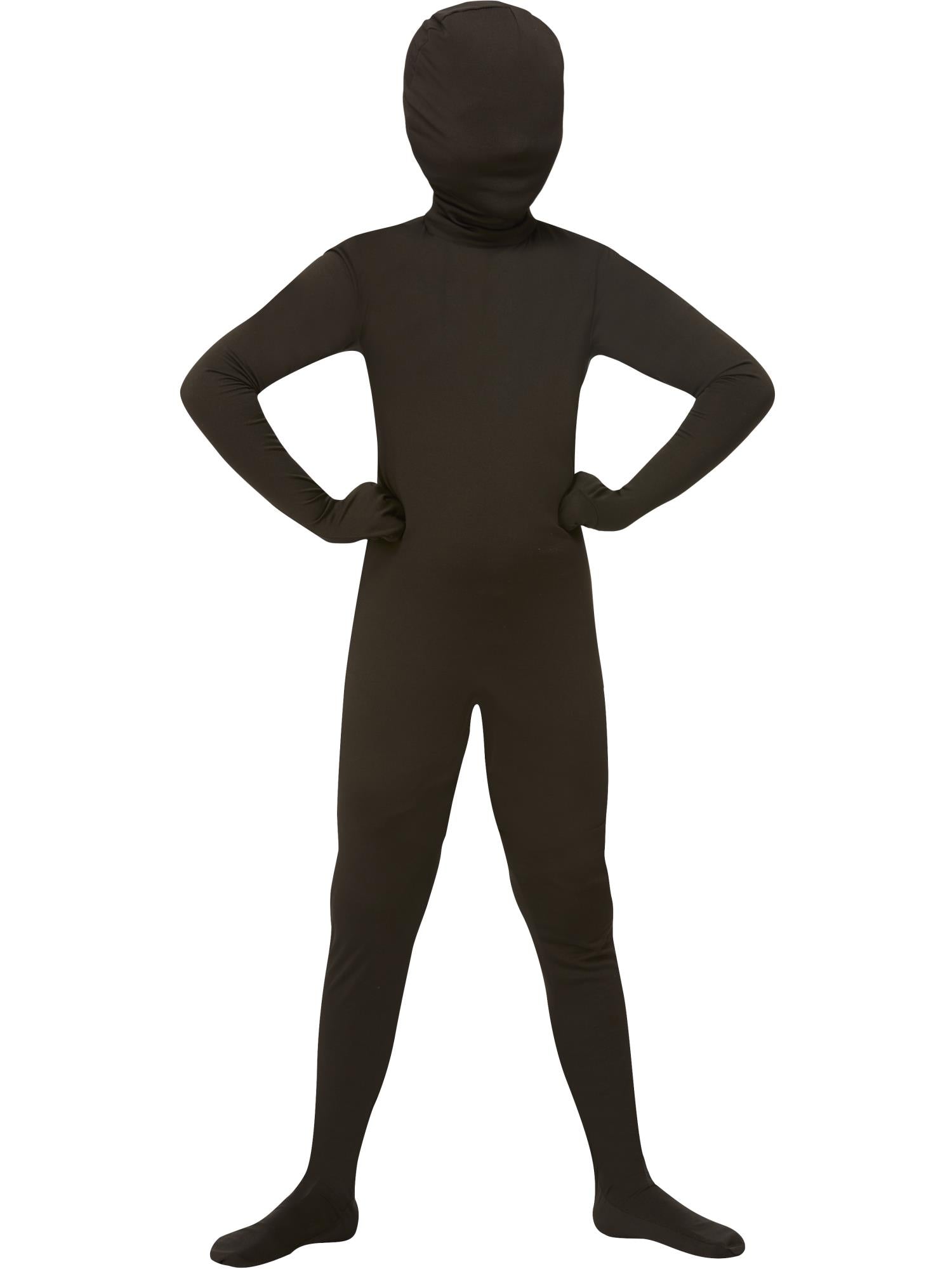 Smiffys Second Skin Kids Suit schwarzer Kinderanzug für Unisex – Produktansicht