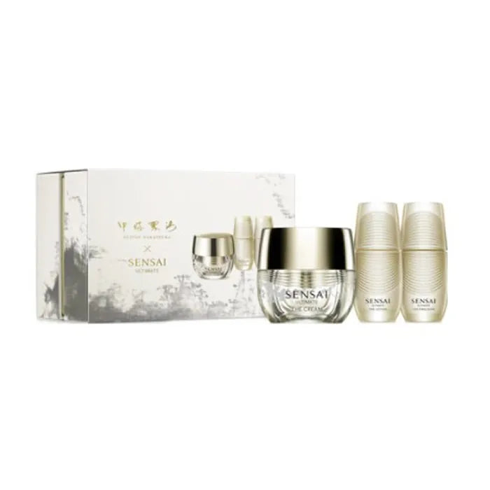 SENSAI SENSAI Ultimate The Cream 30 ml Set 3 Artikel 2021 Kosmetikpflege Creme
