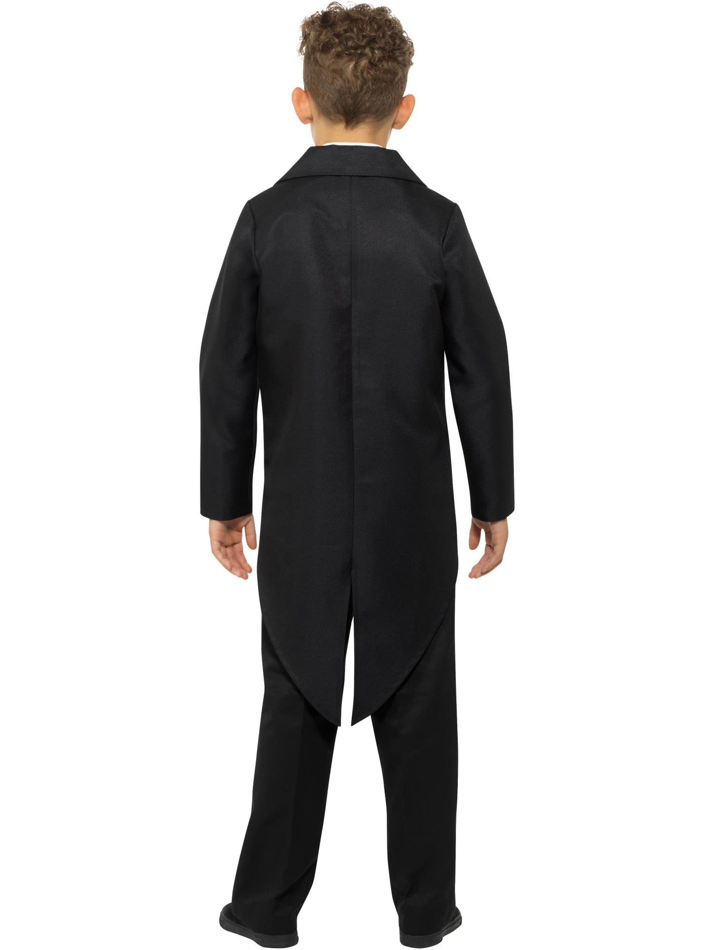 Smiffys BOOK WEEK Tailcoat schwarz für Kinder – Detailansicht