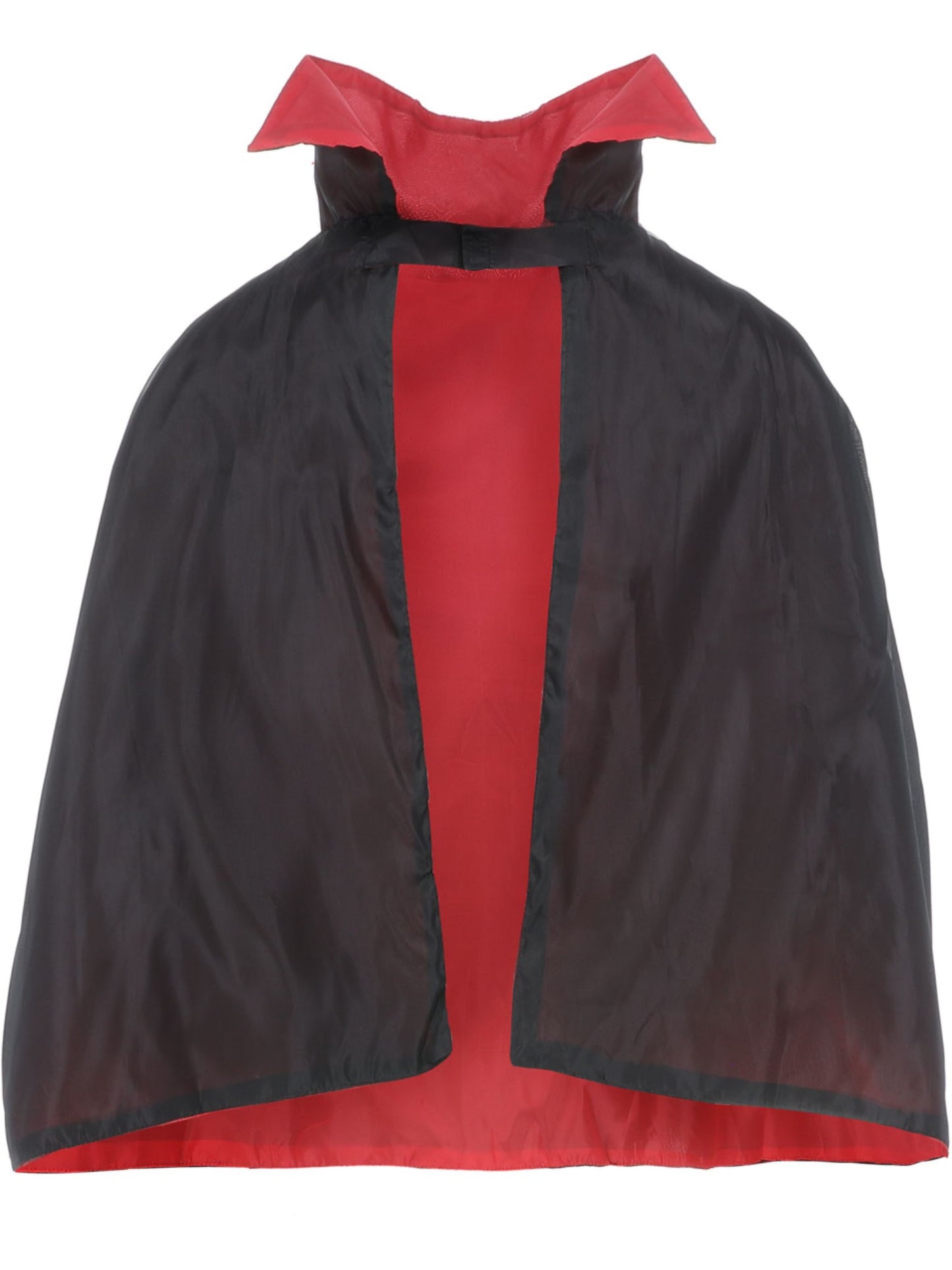 Smiffys Reversible Vampire Cape, Black & Red für Unisex – Detailansicht