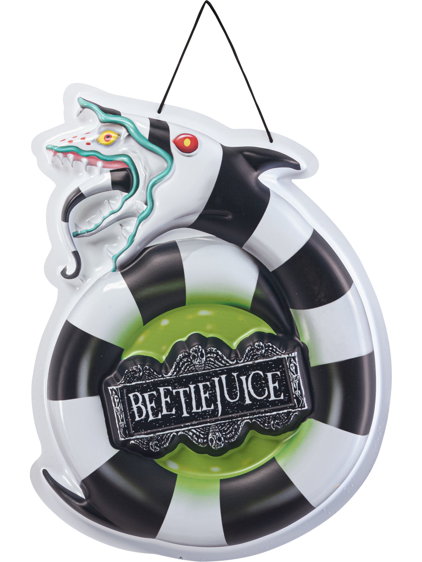 Rubies Beetlejuice Sandworm Türkranz aus Kunststoff – Produktansicht