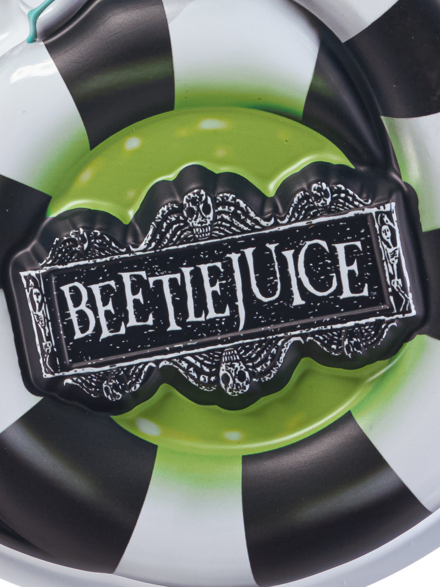 Rubies Beetlejuice Sandworm Türkranz aus Kunststoff – Rückansicht