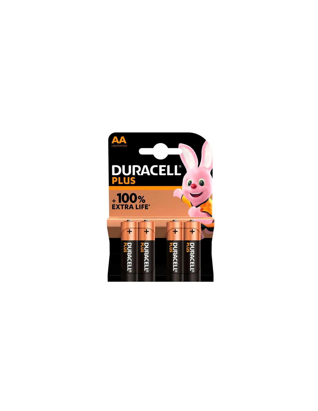 DURACELL DURACELL Plus Power LR06 Batterien AA Pack 4 Stück Kosmetik